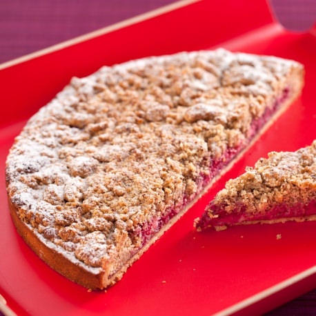 Raspberry crumble