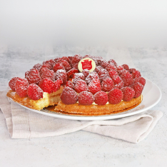 Raspberry tart