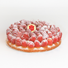 Tarte aux framboises