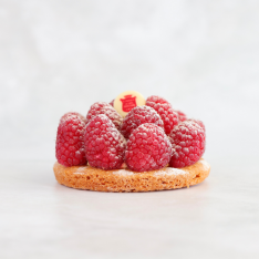 Tartelette aux framboises