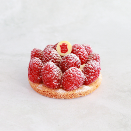 Tartelette aux framboises