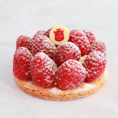 Tartelette aux framboises