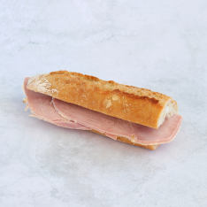 Ham on the bone sandwich, salted butter