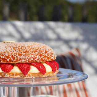 La Tarte Tropézienne fraise