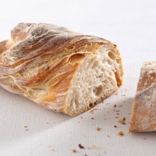 Plain pain paillasse bread