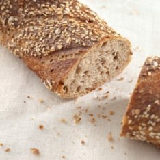 Rustic paillasse bread