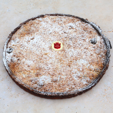Crumble aux framboises