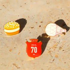 70th Anniversary Pin