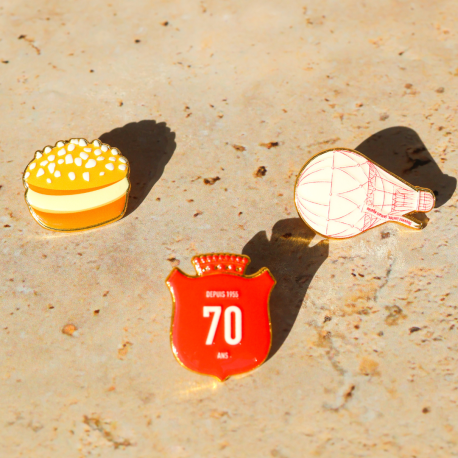 70th Anniversary Pin