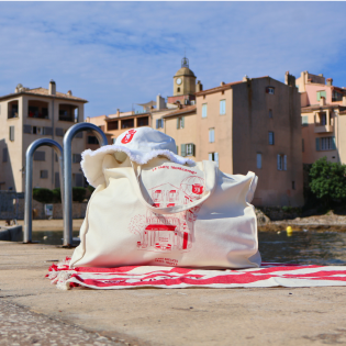 Sac de plage 70 ans