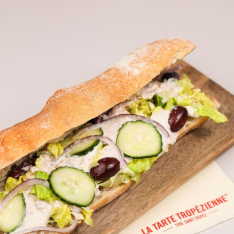 Sandwich Thon Moyonnaise Crudités