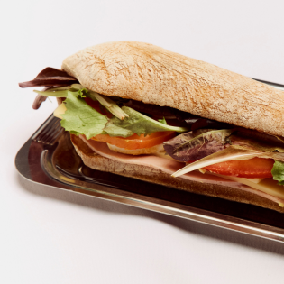 Sandwich Jambon-crudités