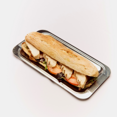 Chicken-Mayonnaise-Crudités Sandwich
