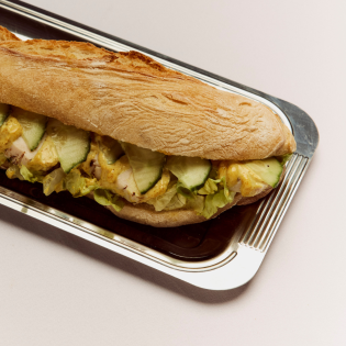 Sandwich Poulet-Curry