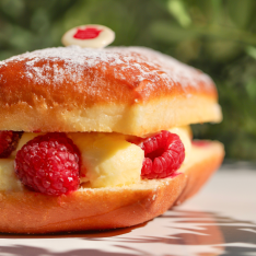 Beignet Tropézien Framboises