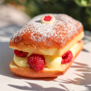 Beignet Tropézien Framboises