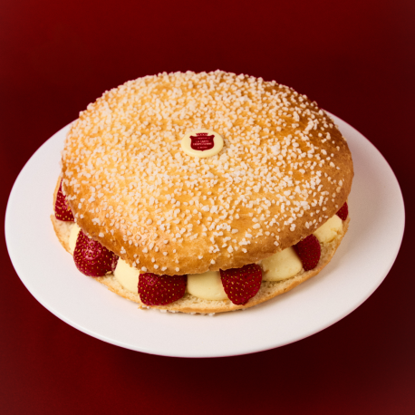 La Tarte Tropézienne fraise