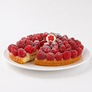Tarte aux framboises