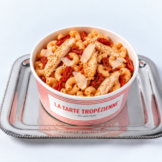 Salade poulet pesto