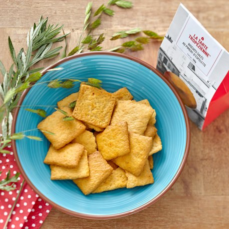 Biscuits salés piment d'espelette
